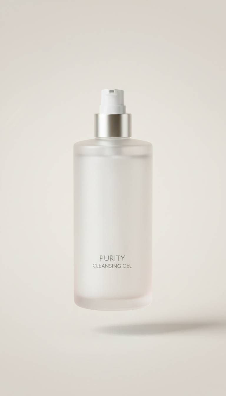 Purity Cleansing Gel In Glass Vessel