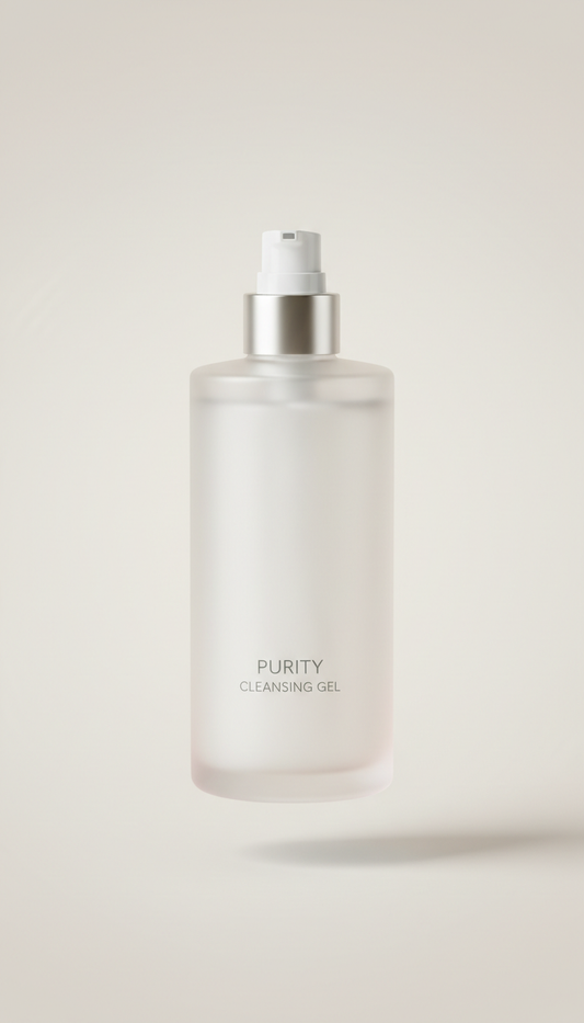 Purity Cleansing Gel In Glass Vessel